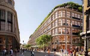Foster + Partners will design one of London's largest timber developments • Hotel Designs